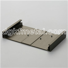 Chassis with fins controller heat sink